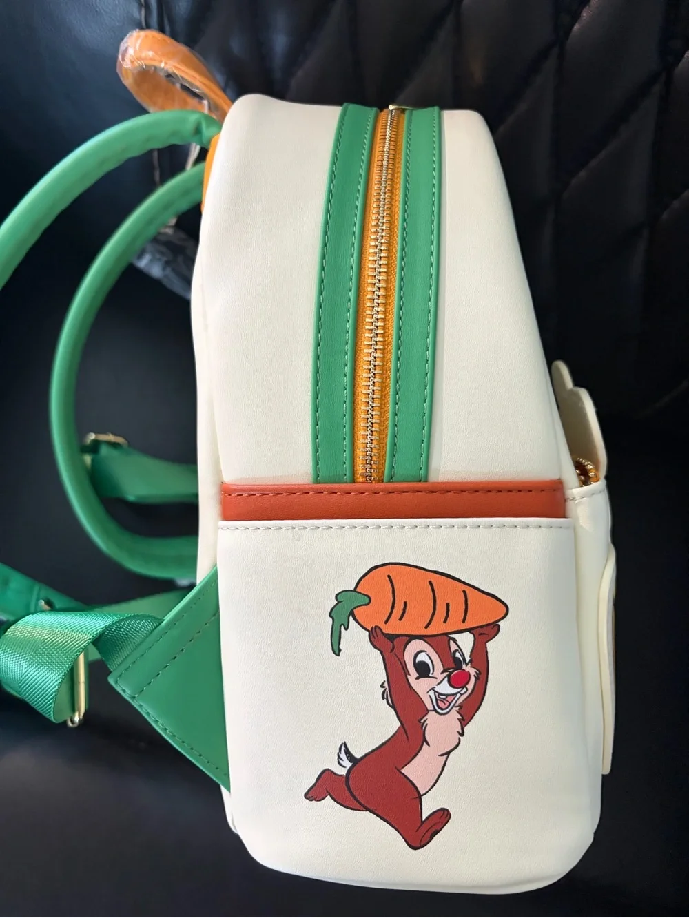 Loungefly White Chip 'n' Dale Bell Pepper Mini Backpack